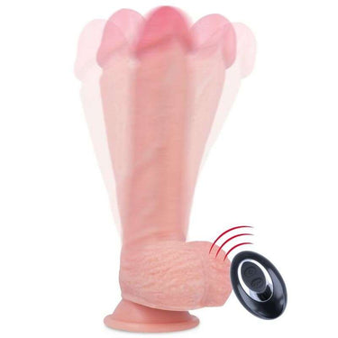 Vibratore realistico in silicone con telecomando e ventosa, Apache Rock Army